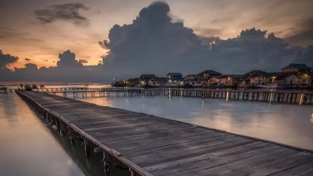 Menelusuri Kampung Atas Air Margasari Balikpapan